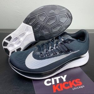 Nike Zoom Fly Running Shoes Black White Anthracite